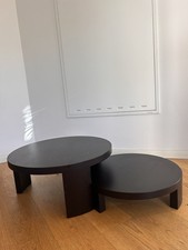 Dunkel Holz Couch Tisch Set