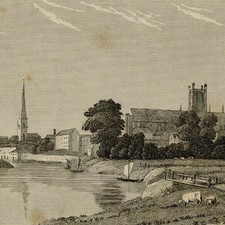 England Worcester River Severn