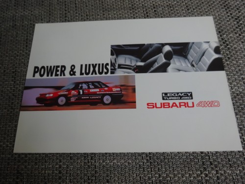 Subaru legacy turbo limited - subaru,