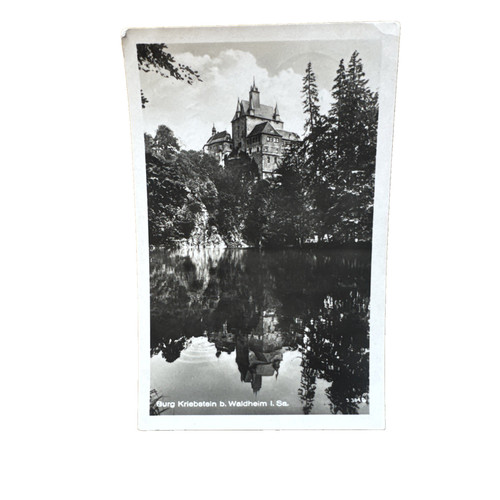 Postkarte burg kriebstein - postkarte,