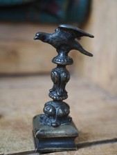 F&S antiker Bronze Stempel