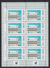 Aland 2017 postfrisch Klrinbogen MiNr.436 Lastwagen Scania mit neuen Postemblem