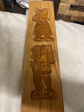 Vintage Alte Spekulatiusform 35 cm Holz-Model, Backform,