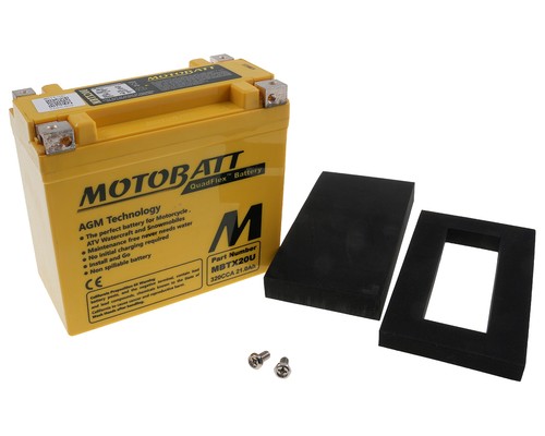 Batterie 21ah motobatt mbtx20u - 21ah,