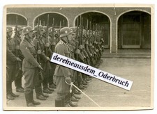 A2 Foto VT T.-Divsion Degen Angetreten K98 mit Bajonett