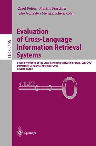 Evaluation cross language - of, cross-language