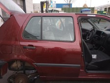 VW Golf III original Tür hinten rechts Fond Beifahrerseite C3T Indianrot Bj 1994