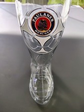 Bierglas - Bierstiefel - Paulaner München - 0,5 Liter - Fußballschuh
