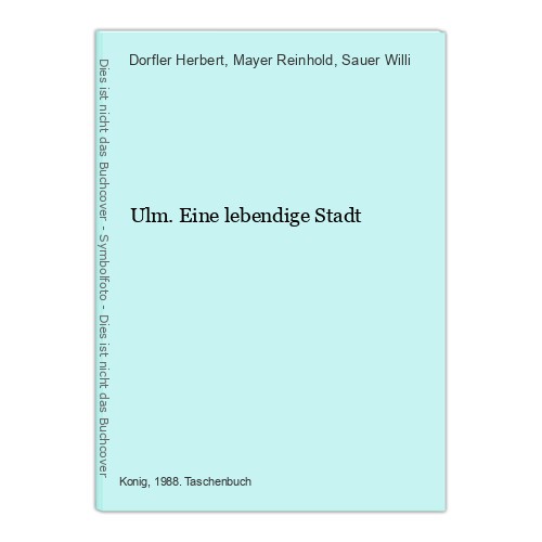 Ulm eine lebendige - lebendige, stadt