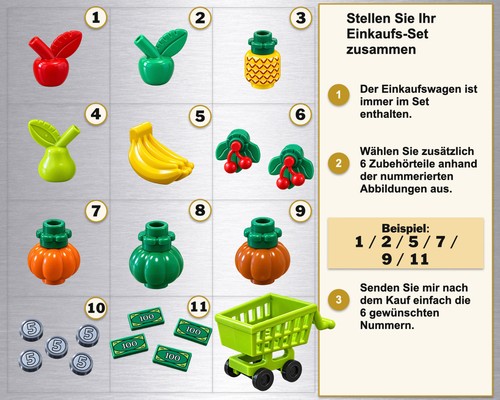 Lego figuren einkaufswagen - lego®,