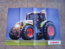 Claas Ares 826/ 836 RZ, orig. Doppel- Poster ca. 2000er Jahre