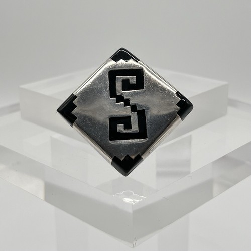 Vintage 925 silber brosche - 925,