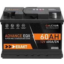 EXAKT Autobatterie 12V 60Ah