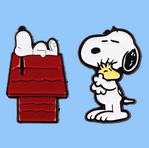 Snoopy peanuts pin - peanuts,