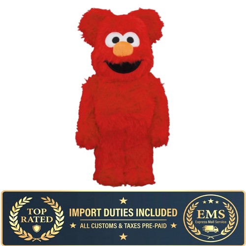 Bearbrick sesamstraße elmo - bearbrick,