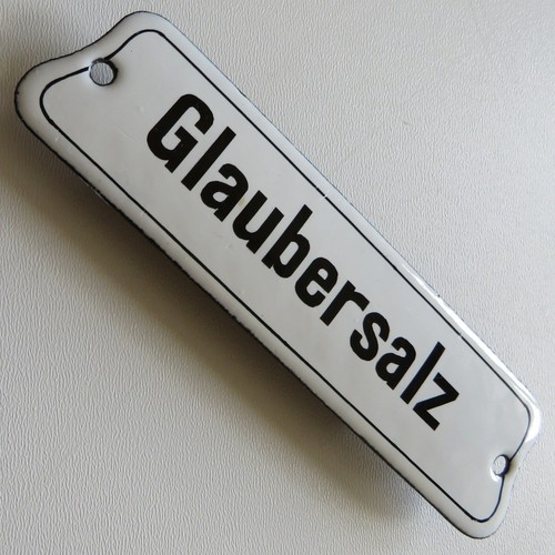 Glaubersalz antikes - =,