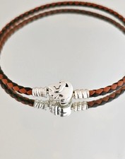 PANDORA x DISNEY The Lion King Clasp Braided Leather Bracelet