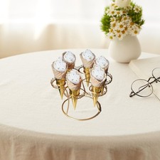-Corn Display Ständer, 6 Loch Waffel Kegel Display für