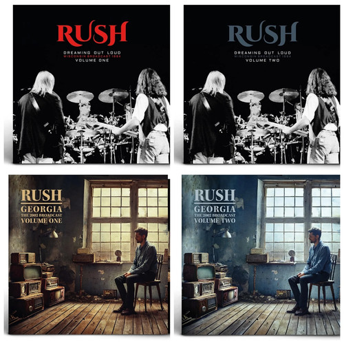 Rush titles vinyl - rush, (8lps)
