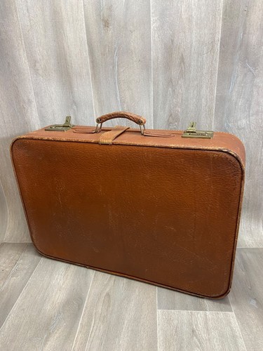 Vintage lederkoffer - vintage,