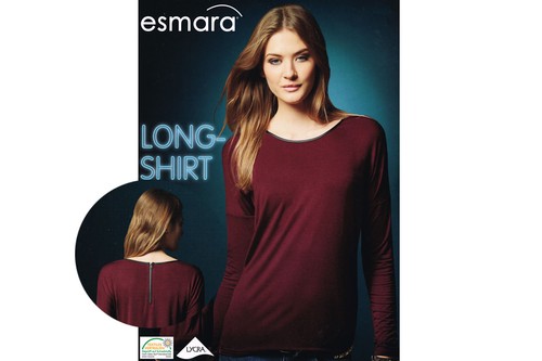 Esmara long shirt violett - esmara®,