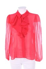 ZARA Volant-Bluse XS pink