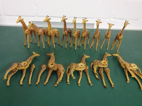 Playmobil giraffen 3672 color - giraffen,