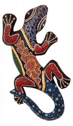 Deko gekko fire flames - fire, flames,