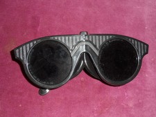 2x  Schweißerbrille schwarz