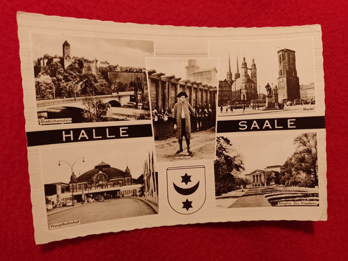 Halle 1963 markt hbf - 1963., markt,