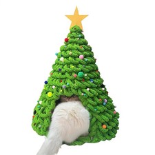 Katze Weihnachtsbaum Haus
