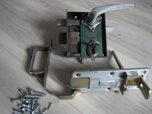 Altes kastenschloss ddr mit - altes,