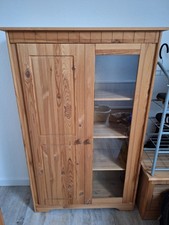 Wohnwand + Couchtisch Kiefer massiv