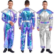 Herren Weltraum Alien Kostüm