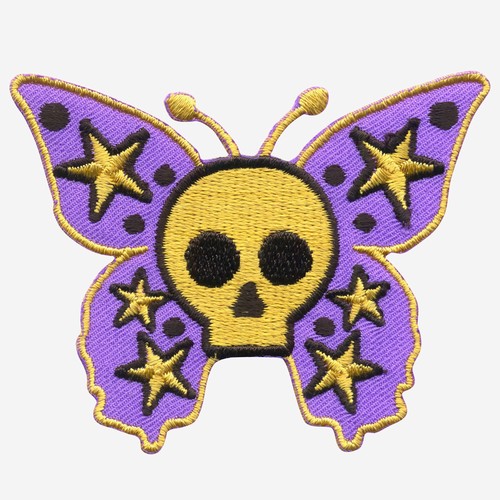 Aufnäher totenkopf - aufnäher,