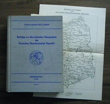 Beiträge zur ökonomischen Geographie der DDR Fernstudium der Lehrer 1962 
