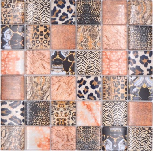 Mosaikfliese glasmosaik kombi - glasmosaik,