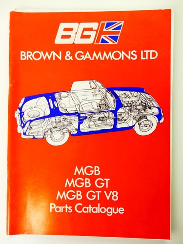 Mgb v8 - v8, parts