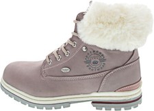 Dockers by Gerli Mädchen Schnürboots TEX rosa