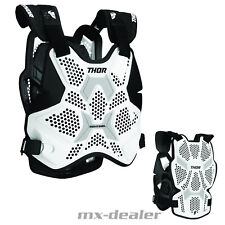 Thor Sentinel Pro Brustpanzer Brustschutz MX Enduro Motocross Weiß Supermoto 