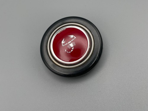 Original abarth hupenknopf oem - hupenknopf,