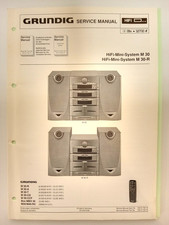 Grundig Service Manual Reparaturanleitung Kompaktanlage M 30 M 30-R
