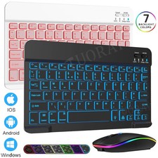 10'' Beleuchtet Tastatur Maus