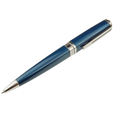 Waterman Exception Kugelschreiber Blau Silber