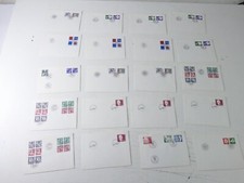 20 Ersttagsbriefe FDC Sverige