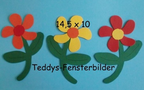 Teddys fensterbilder 3 - teddys,