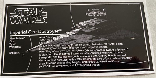 Lego star wars ucs style - lego,