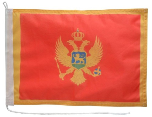 Montenegro bootsfahne - montenegro,