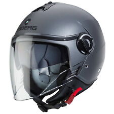 Caberg Riviera V4 X matt-gun metallic Jethelm Motorradhelm Helm Sonnenvisier