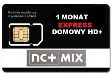 TNK NC+ na karte - Pakiet Domowy HD+ 1 m-ceTELEWIZJA NA KARTĘ,DOŁADOWANIE CANAL+